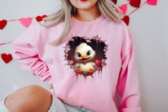 Valentine Broken Heart Animal Clipart Bundle Product Image 4