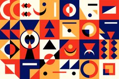 Abstract geometric shapes. Contemporary minimalistic modern Product Image 1