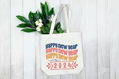 Happy new year 2024 SVG, Happy New Year SVG Product Image 3