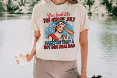 You Look Like the 4th of July Funny PNG T-Shirt|4th of July Product Image 10