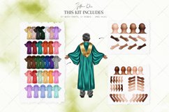 Graduating Boys Clipart, Students, Graduate Clip Art Product Image 5