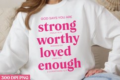 Christian Valentine Sublimation Bundle PNG Product Image 5