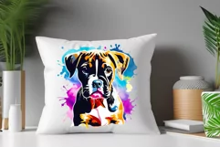 Sublimation design Watercolor Dog| PNG| Animal Clipart Product Image 5