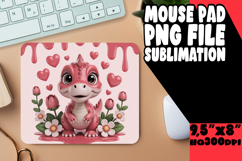 UNIQUE MOUSE PAD INSPIRATIONAL IDEAS, Cute Dino Product Image 1