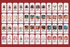 Cartoon Christmas Gift Tags Bundle, Printable Christmas Product Image 4