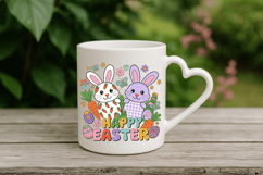 Happy Easter PNG Sublimation | Happy Easter Day PNG Design Product Image 4