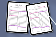Aesthetic Daily Planner Template | Minimalist Productivity Product Image 4