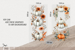 Halloween pumpkins Sublimation Product Image 4