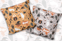 Seamless Halloween Digital Paper, Cute Pattern Design Product Image 4