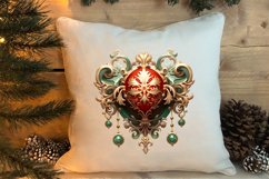 Western Christmas Watercolor Clipart Product Image 4