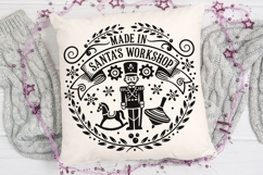 Made In Santa’s Workshop Svg, North Pole Svg, Holiday Svg. Product Image 5