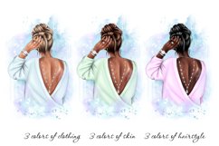 Fashionable girl clipart Product Image 6