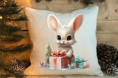 Christmas Baby Animals Clipart, Christmas Animal Safari Product Image 4