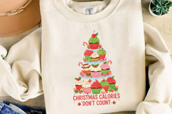 Funny Cupcake Christmas Sublimation, Chrismas Png Product Image 3
