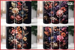 Floral Tumbler Sublimation Bundle | 20oz Skinny Tumbler Product Image 5