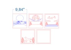 English Pointer Dog SVG Laser cut file for Glowforge Product Image 4