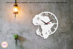 Wall Clock SVG, rock climbing svg, clock face svg file Product Image 5