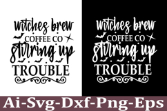 Witches Brew Coffee Co Halloween SVG PNG Product Image 1
