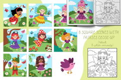 Fairyland clipart, seamless patterns and designs collection Product Image 4