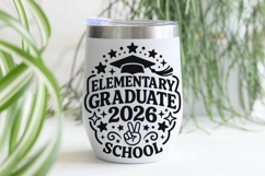 Elementary Graduate 2026 School Svg, Middle School Svg. Product Image 5