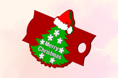 Stl File, Christmas Tree 40 OZ Tumbler, 3D Printinting Product Image 4