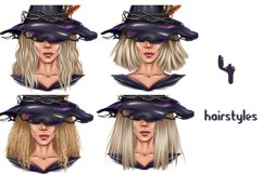 Halloween clipart, witch clipart, Product Image 5