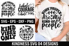 Kindness SVG Design - Kind People Are My Kind of people Product Image 1