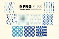 Fathers Day Digital Papers, Man Backgrounds, Dad Patterns Product Image 5
