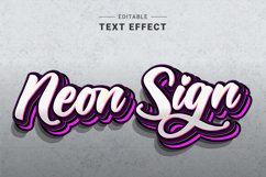 Editable Text Effect for Illustrator. Vector Graphic styles Product Image 1