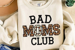 Bad Moms Club Sublimation, Retro Mama Png Product Image 4