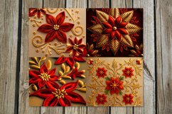 Embroidery | 8 quadro skinny tumbler Sublimation designs Product Image 4