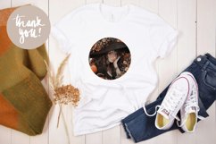 Halloween Round Sublimation Design, Halloween Witch PNG Product Image 4