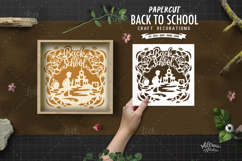 Back to School Paper Cut Design for Crafting Product Image 1