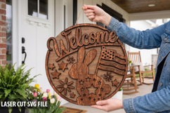 Welcome SVG - Laser Cut Design Product Image 2
