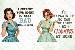 Sarcastic Housewife Clipart Product Image 1