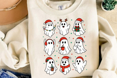 Kawaii Merry Christmas Sublimation, Christmas Png Product Image 3