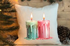 Pastel Christmas Shublimation Clipart, Pastel Christmas Clip Product Image 4