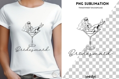 Bride png design for T-shirts Product Image 4