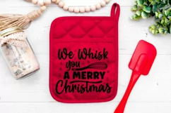 We whisk you a merry christmas SVG, Christmas SVG Product Image 3