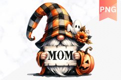 Halloween Gnome MOM Sublimation -Halloween Gnome Bundle Product Image 5