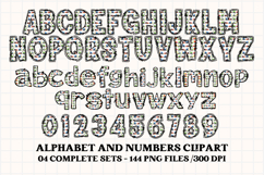 Construction Alphabet Clipart, construction letters doodle Product Image 4