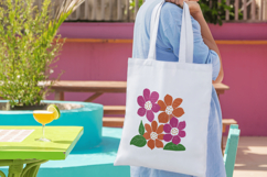 Vibrant Floral Cluster Embroidery Design Product Image 4