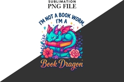 Book dragon png design Product Image 2