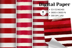 Stripe Pattern Background Gift Wrap Wallpaper Digital Paper Product Image 1