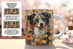 Pup Painted Panels: Dog Lover Mug Designs, 11oz 15oz Product Image 1