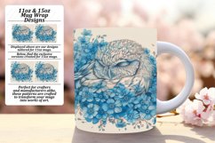 Vibrant Bird Owl Wrap Sublimation Mug Product Image 1
