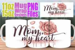 Sweet beginnings sublimation print wrap, Mother's Day Product Image 1