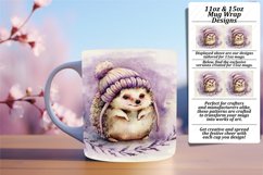 Beautiful 15oz Mug Wrap Png Design , Animals Product Image 1
