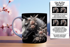 Gorgeous 11oz Mug Wrap Png Artwork , Horse Product Image 1