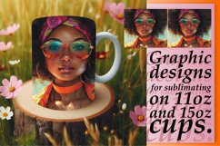 Empowering Melanin Mug Wrap - 11oz &amp; 15oz Product Image 1
